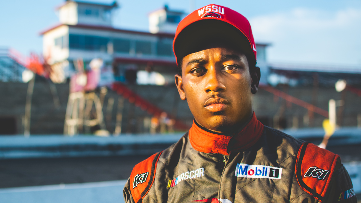 Rajah Caruth, NASCAR, HBCU Gameday