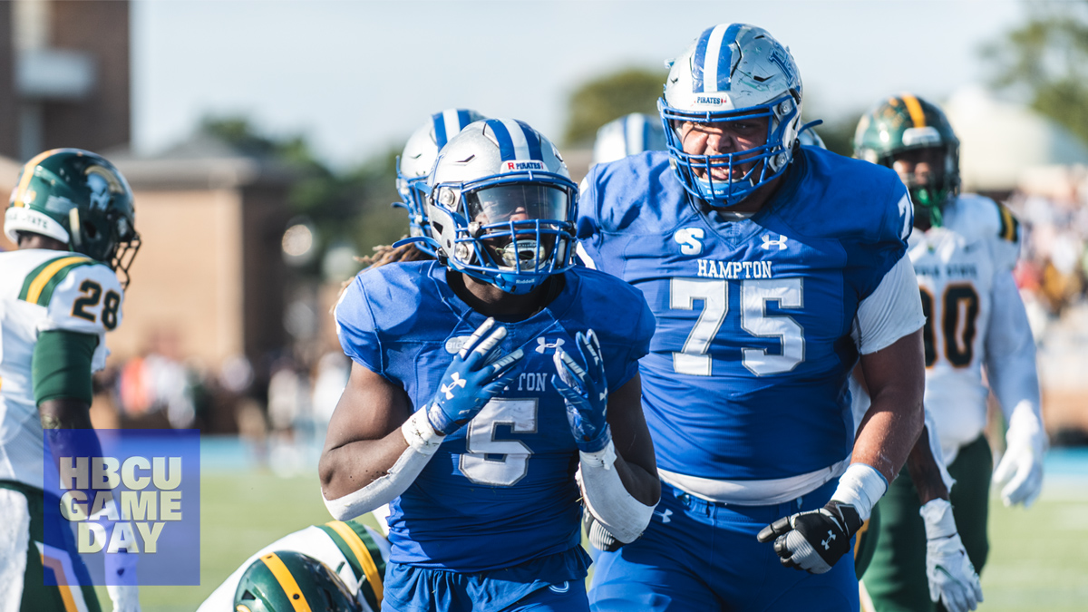 Hampton University RB Burris