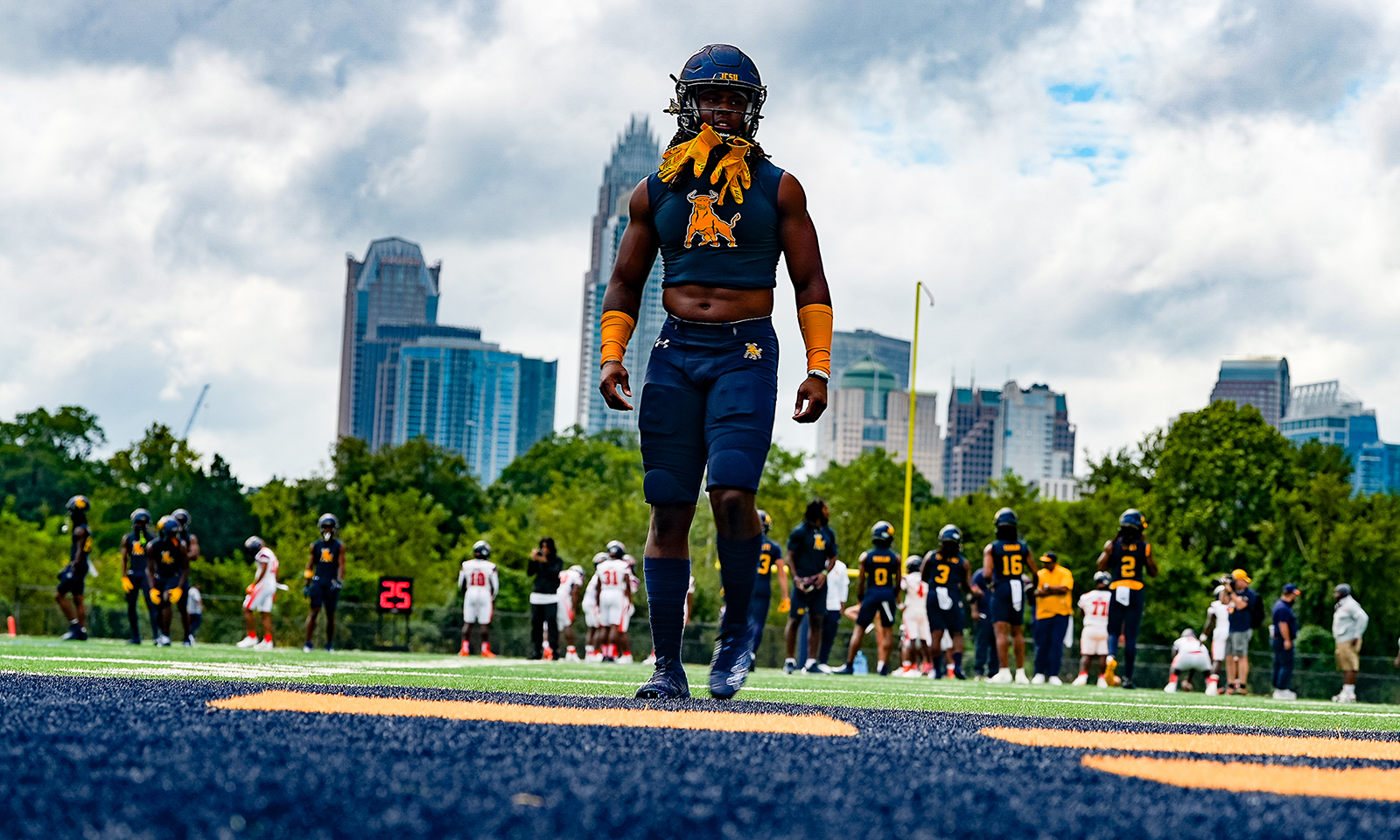 Benari Black, Johnson C. Smith, HBCU Gameday, NCAA