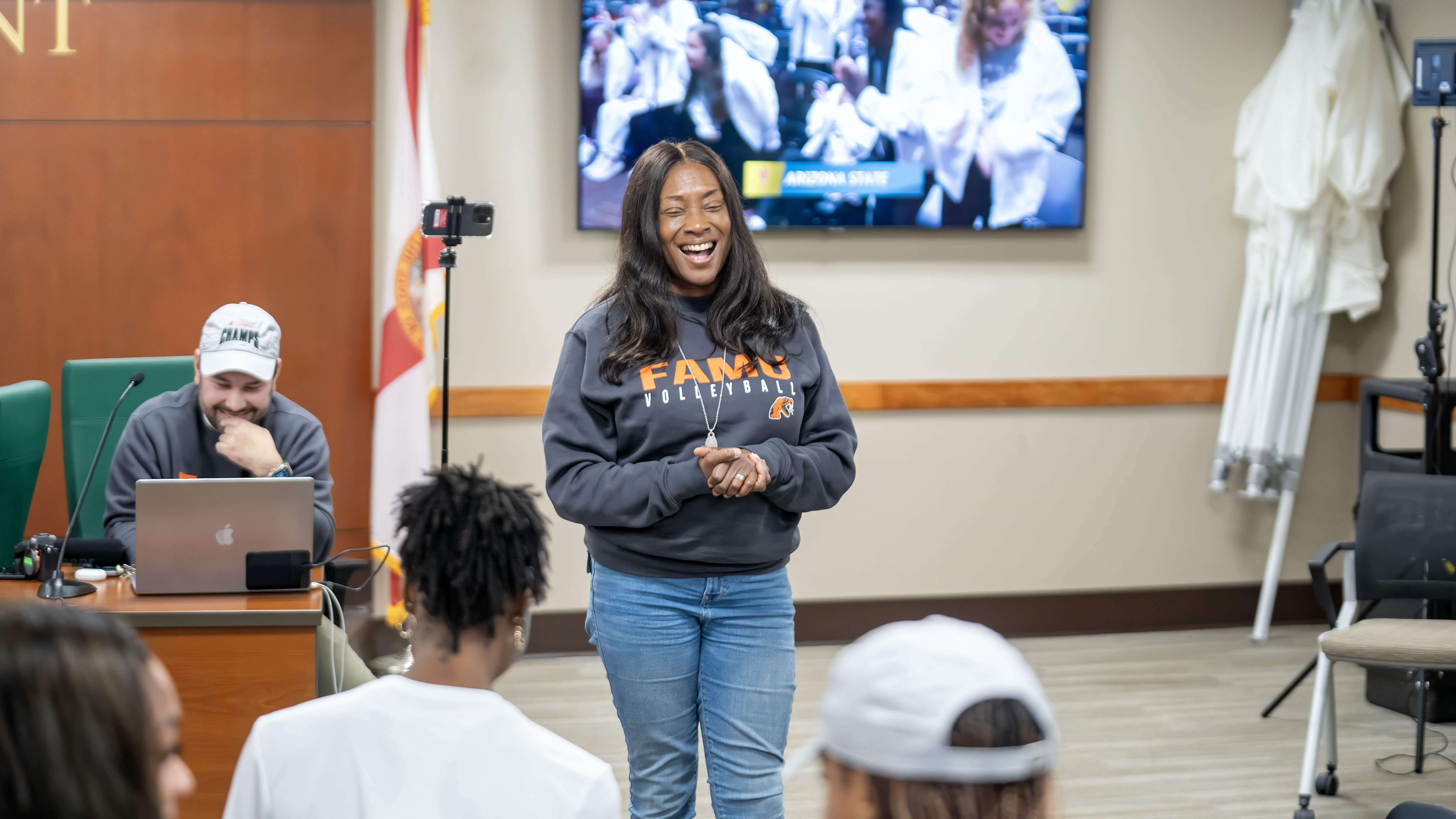 NCAA Tournament HBCU FAMU Nebraska volleyball