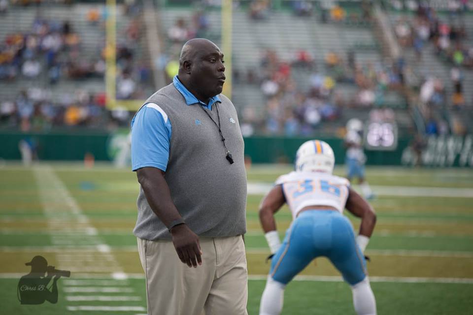 Natrone Means means business as WSSU's new offensive coordinator