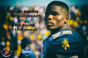 Tarik Cohen drafted by Chicago Bears in 4th round