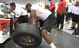 HBCU athletes shooting for spots in NASCAR