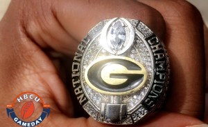 Grambling football shows off HBCU national championship rings