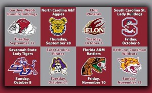 NCCU Volleyball Reveals 2017 Schedule