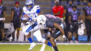 Hampton pushes by Delaware State