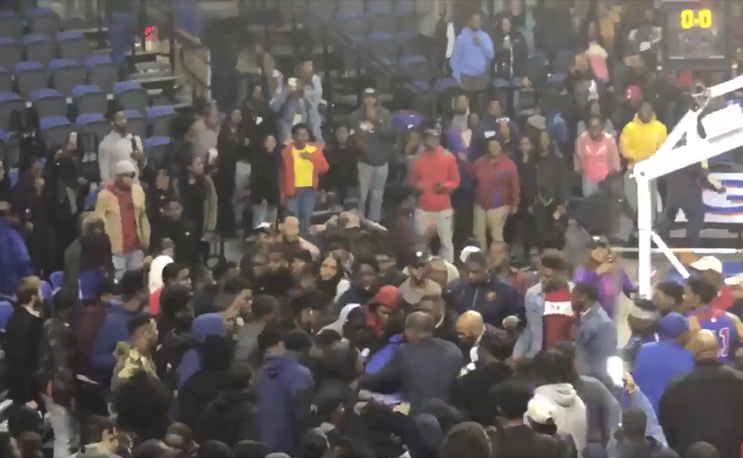 Virginia State and ECSU game ends in ugly brawl - HBCU Gameday