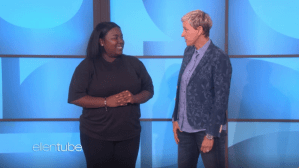 Virginia State freshman appears on Ellen