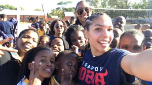 Howard Volleyball lands in Africa