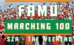 Florida A&M Marching 100 covers SZA: The Weekend