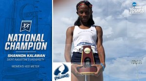 Saint Augustine’s sprinter nominated for DII Athlete of the Year