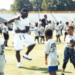 Tarik Cohen gives back with the most lit football camp EVER