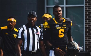 Amir Hall playing for more than the CIAA Championship