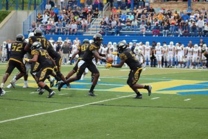 Bowie State holds on for first win on the road