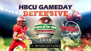 HBCU Gameday/PYS Defensive Player of The Year 2018: WSSU’s Daryus Skinner