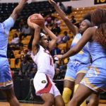 Southern women slide by Grambling State