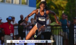 Former St. Aug track star runs world’s fastest 400m hurdles time