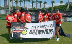 Alabama State Three-peats as SWAC Tennis Champs