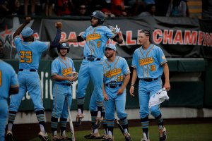 Southern ends title drought, dominates Alabama State for SWAC baseball crown