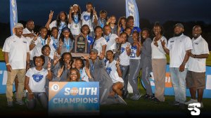 Hampton sweeps Big South track titles