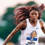 NCATâ€™s White finishes second in record-setting NCAA 100