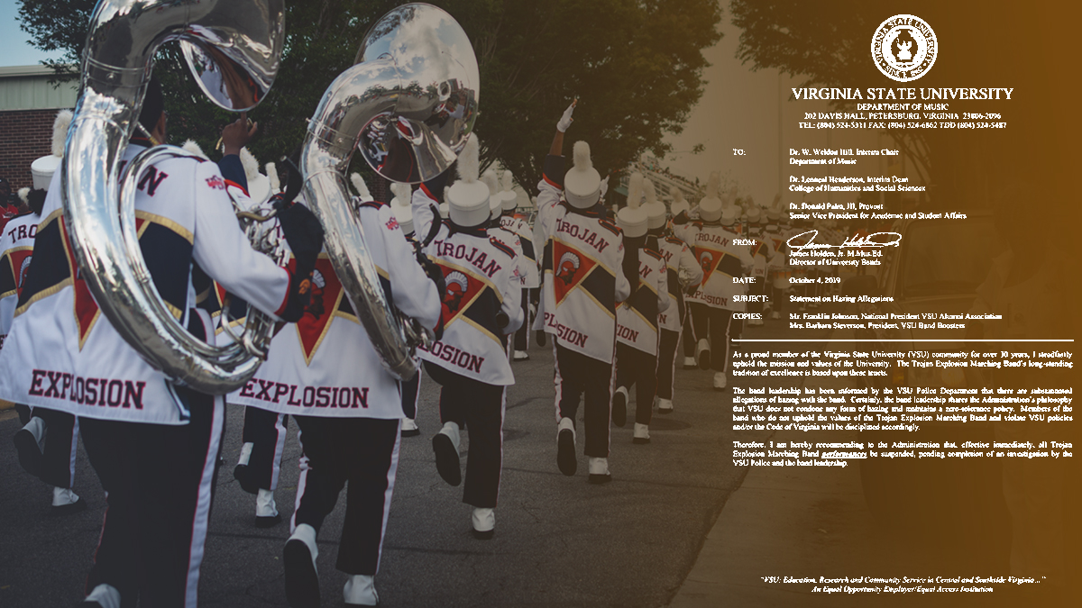 VSU Trojan Explosion band