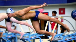 Howard Swimming and Diving makes splash on senior day