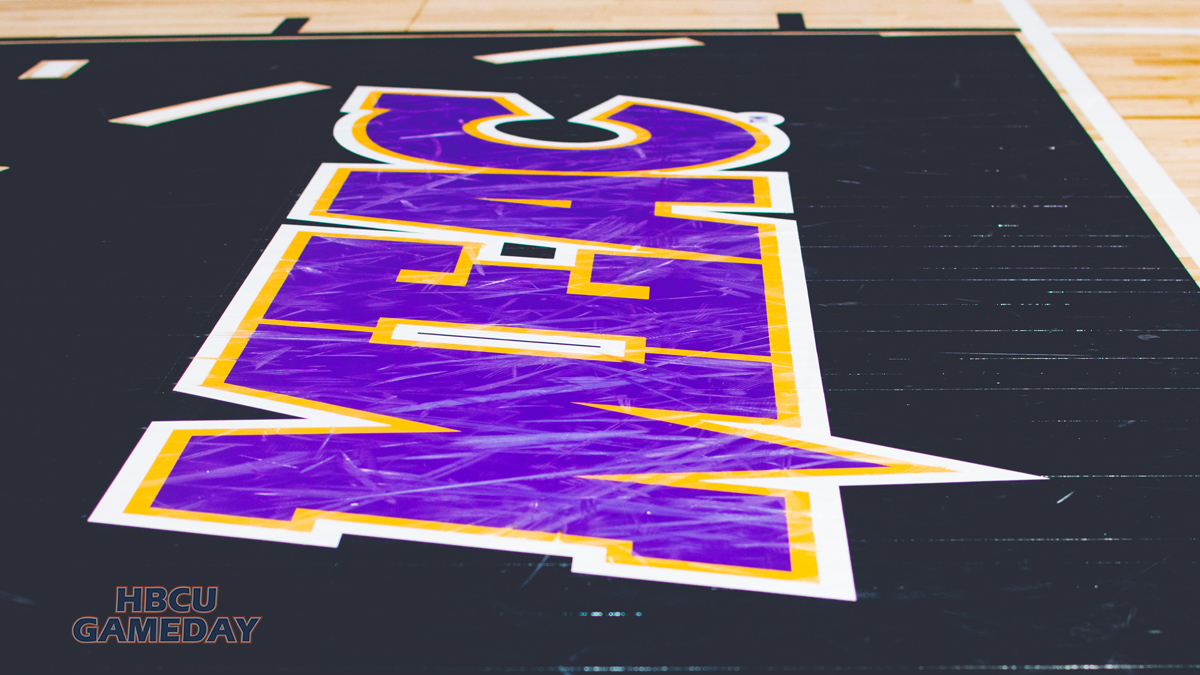 MEAC Basketball Court