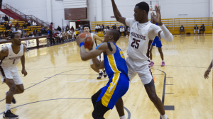 Albany State surges into first place on last-second alley-oop