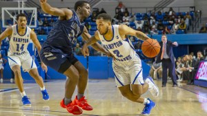 Jermaine Marrow breaks Rick Mahorn’s Hampton scoring record