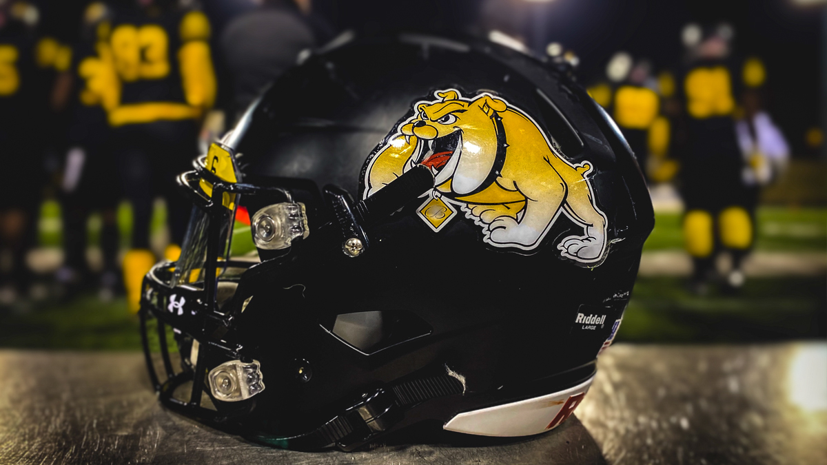 Bowie State helmet