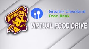 Central State Athletics Partners with Cleveland Food Bank