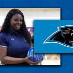 Johnson C. Smith’s Minor Earns Carolina Panthers Graduate Scholarship