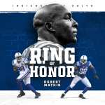 Robert Mathis Inducted Into Colts Ring Of Honor