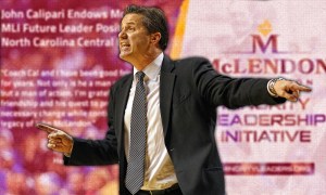 John Calipari endows Mclendon MLI Future Leader Position at NCCU