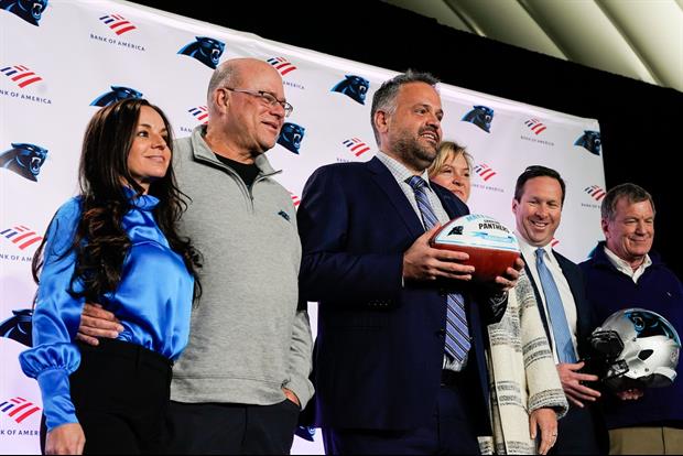 Carolina Panthers owner David Tepper and his wife Nicole 