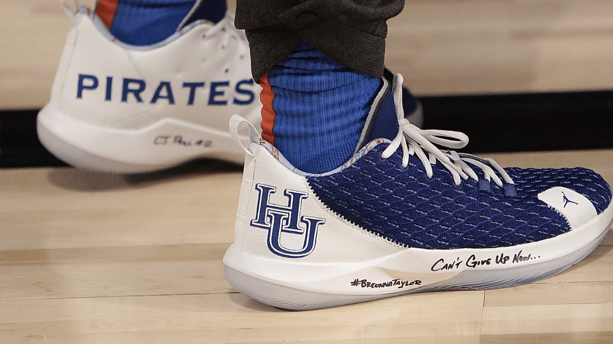 Hampton inspired shoes worn by Chris Paul