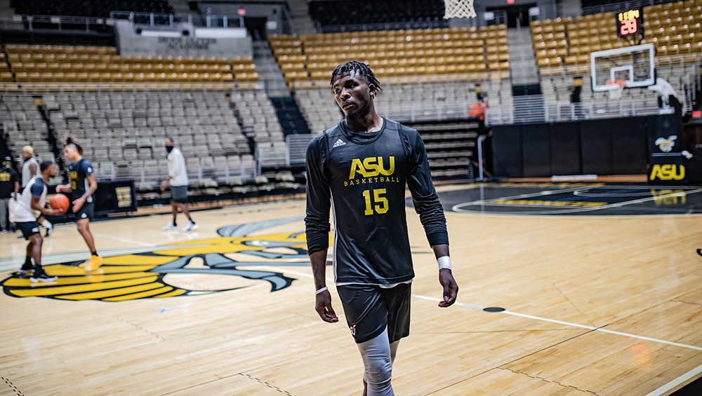 Alabama State basketball practice begins