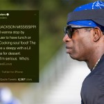 Deion Sanders calls for soul food host in Jackson