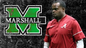 ‘Bama assistant Charles Huff to take Marshall gig