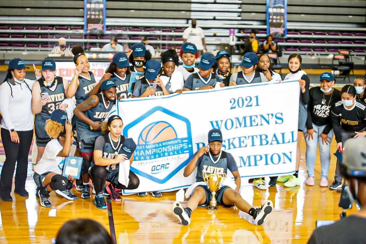 Xavier women win GCAC