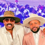 Steve Harvey shouts out HBCU bands during Verzuz