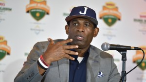 Deion Sanders applauded by Shannon Sharpe and Stephen A