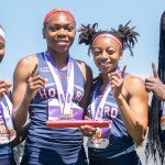 Howard track qualifies for nationals in 4×400