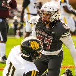 Sack master Marcus Cushnie hits transfer portal