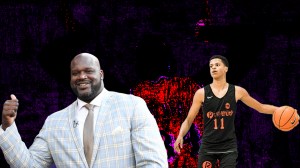 Shaq trusts coach, frat brothers to look after son