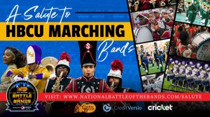 Salute to HBCU Marching Bands airing in June