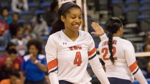 Virginia State volleyball’s Bria Anderson wins CIAA award