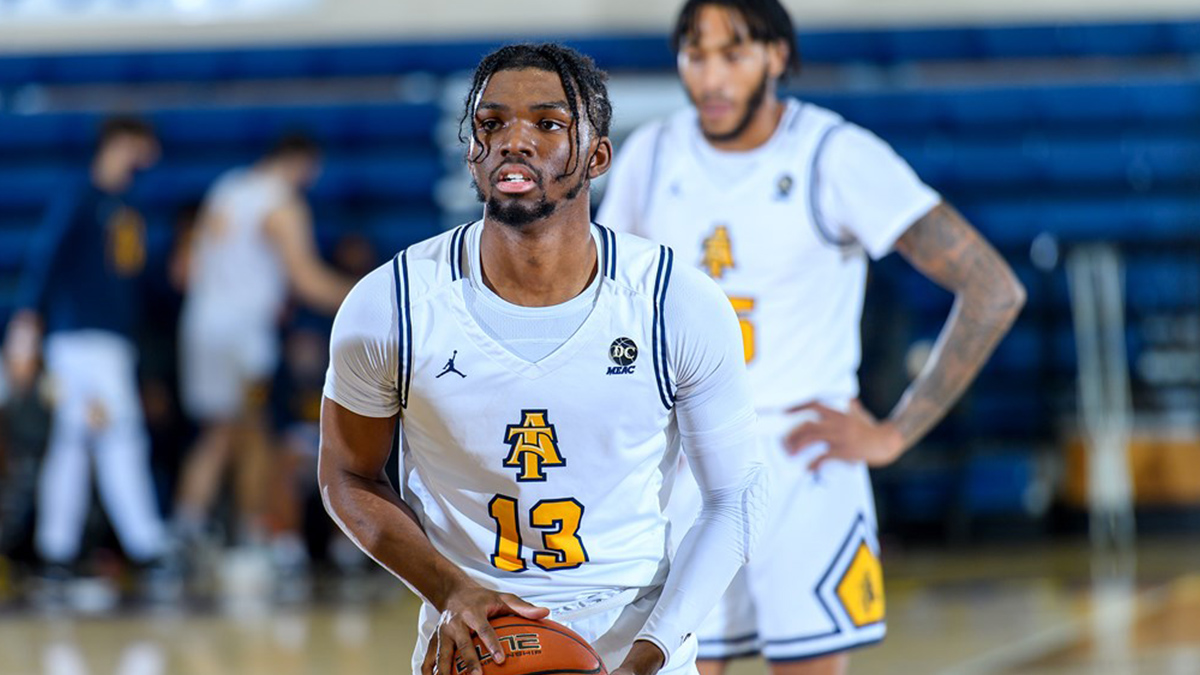 A&T basketball Kam Langley