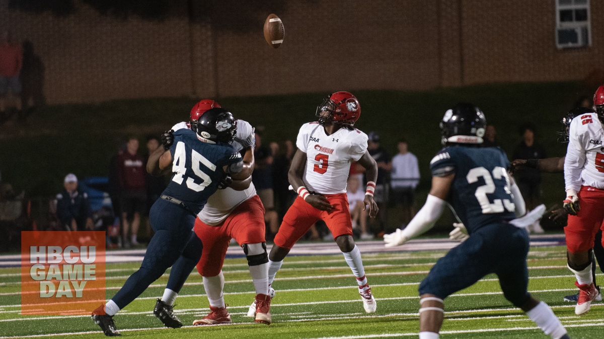 Winston-Salem State QB Cameron Lewis